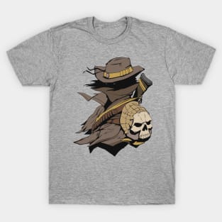 Cowboy and skull T-Shirt